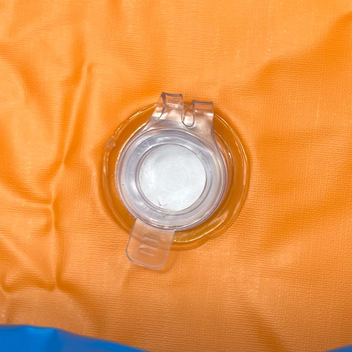Waterclip - Piscine gonflable à bulles pour enfant avec gonfleur bleu, KANGUI