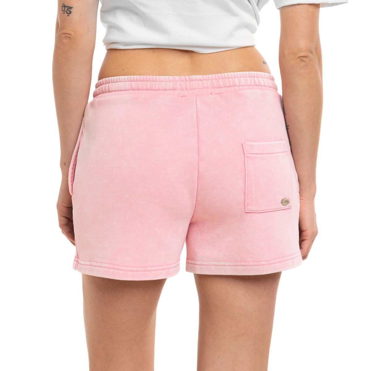 Short coton PARADISE rose clair/noir, VON DUTCH
