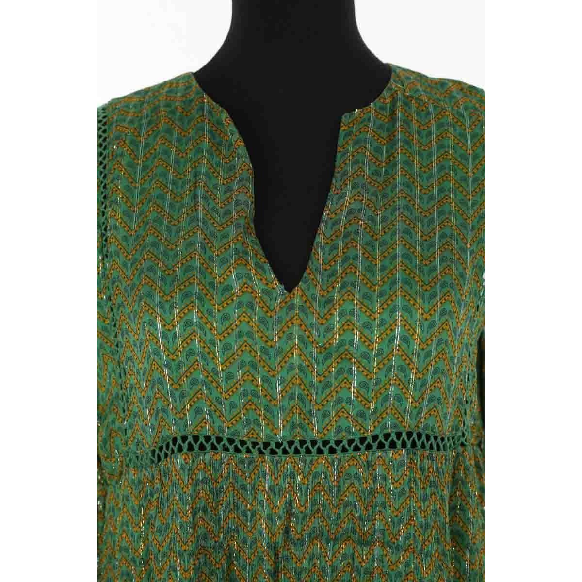 Robe - Très Bon État vert, BA&SH
