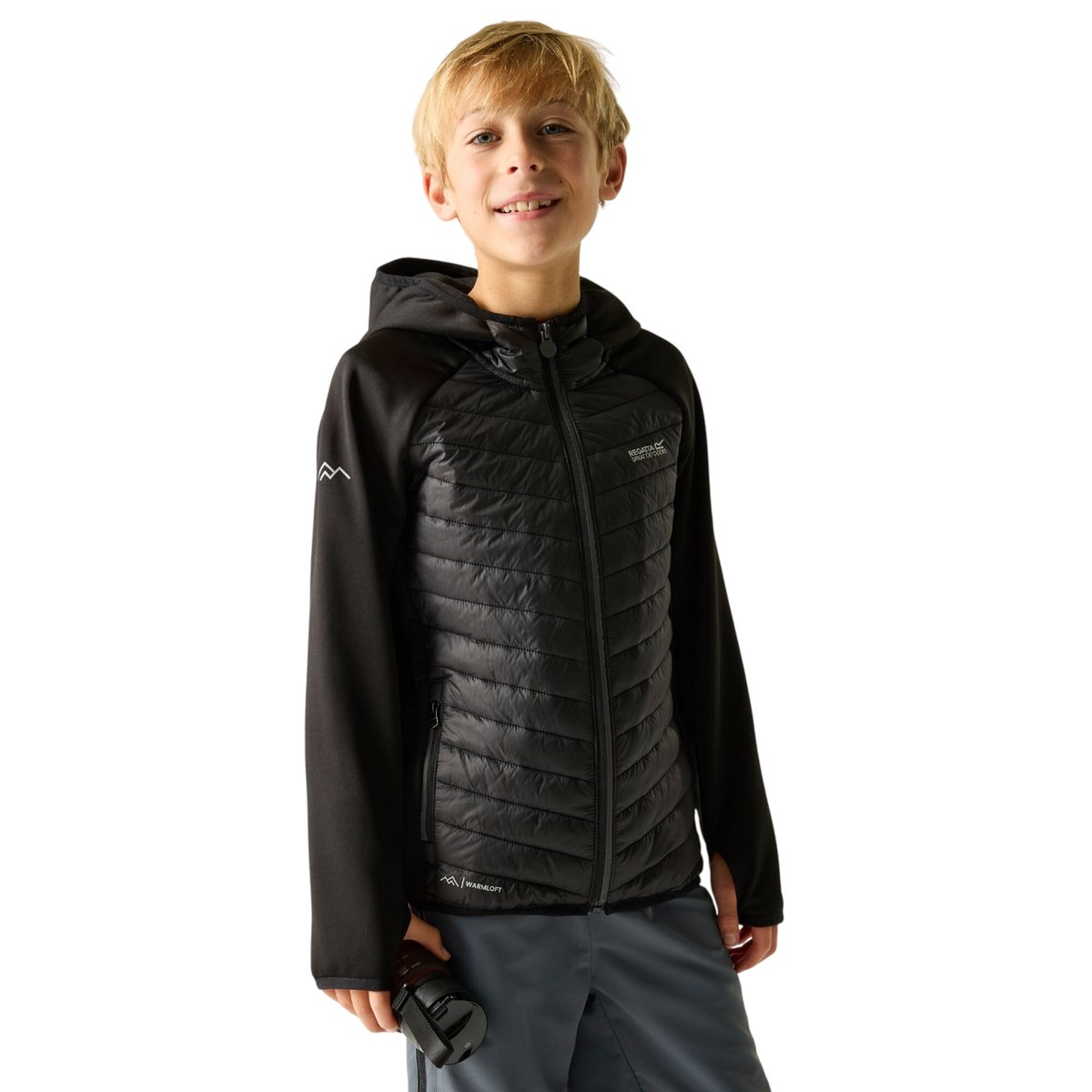 Veste hybride matelassée et compressible ANDRESON noir, REGATTA