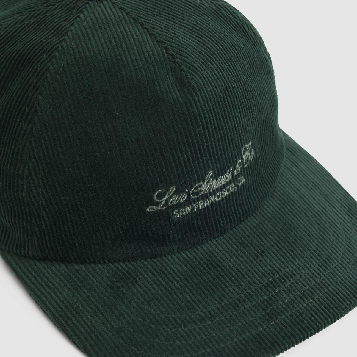Cappellino in velluto Lakeshore Trucker verde, LEVI'S