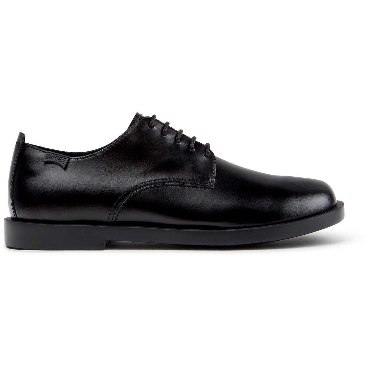 Derbies Don Smooth Leather noir 001, CAMPER
