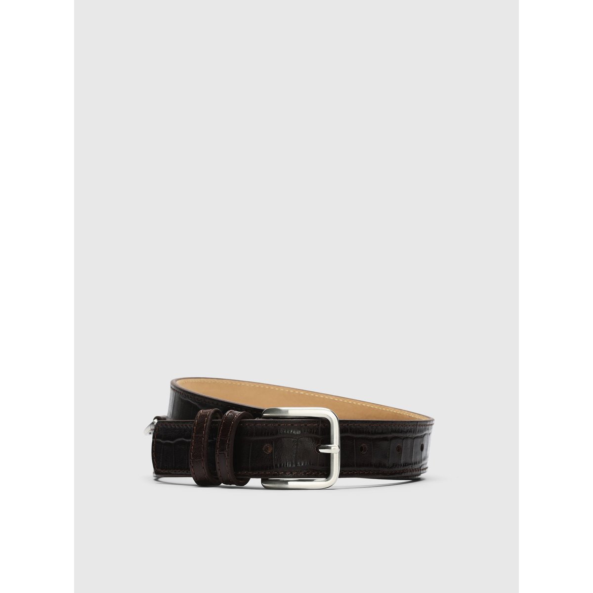 Ceinture En Cuir marron - delicioso, SELECTED