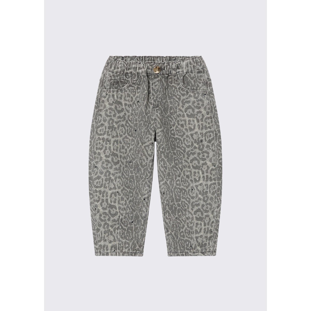 Pantalon ballon animalier gris animalier, LIU JO