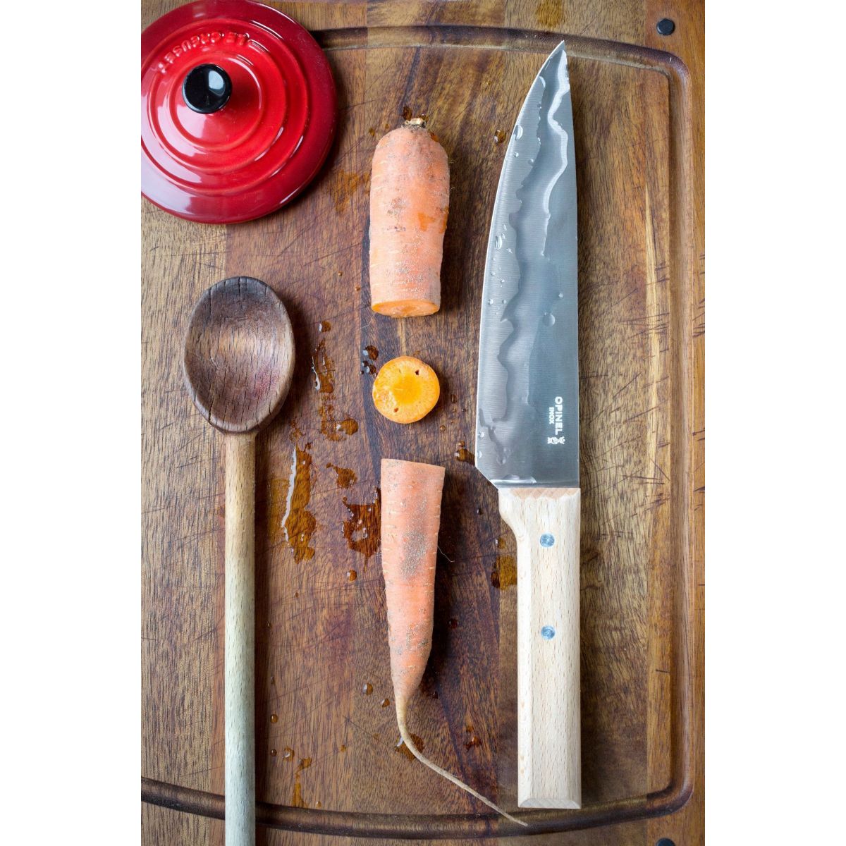 Couteau chef Parallèle No118 argent / métallique, OPINEL