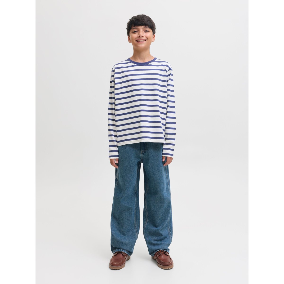 Jean Baggy Fit blue denim, JACK & JONES JUNIOR