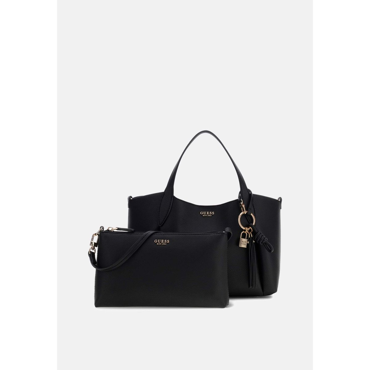 Sac Bandoulière Melody noir, GUESS