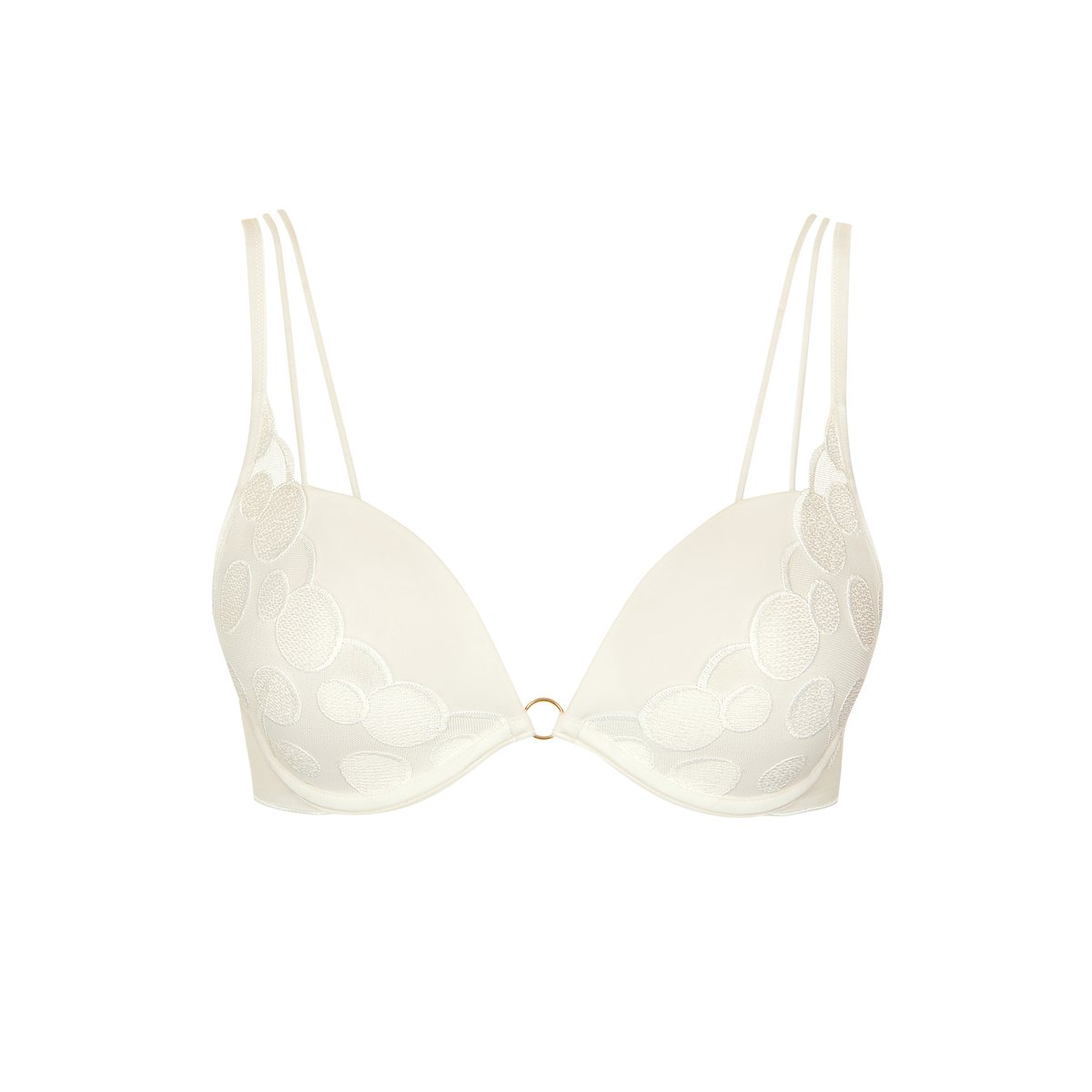 Soutien-gorge push-up Venus Mariage ivoire, LISCA