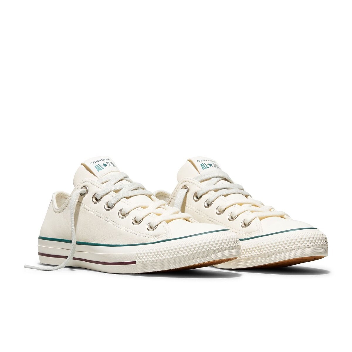 Baskets CTAS Leather Retro Inspired ecru, CONVERSE