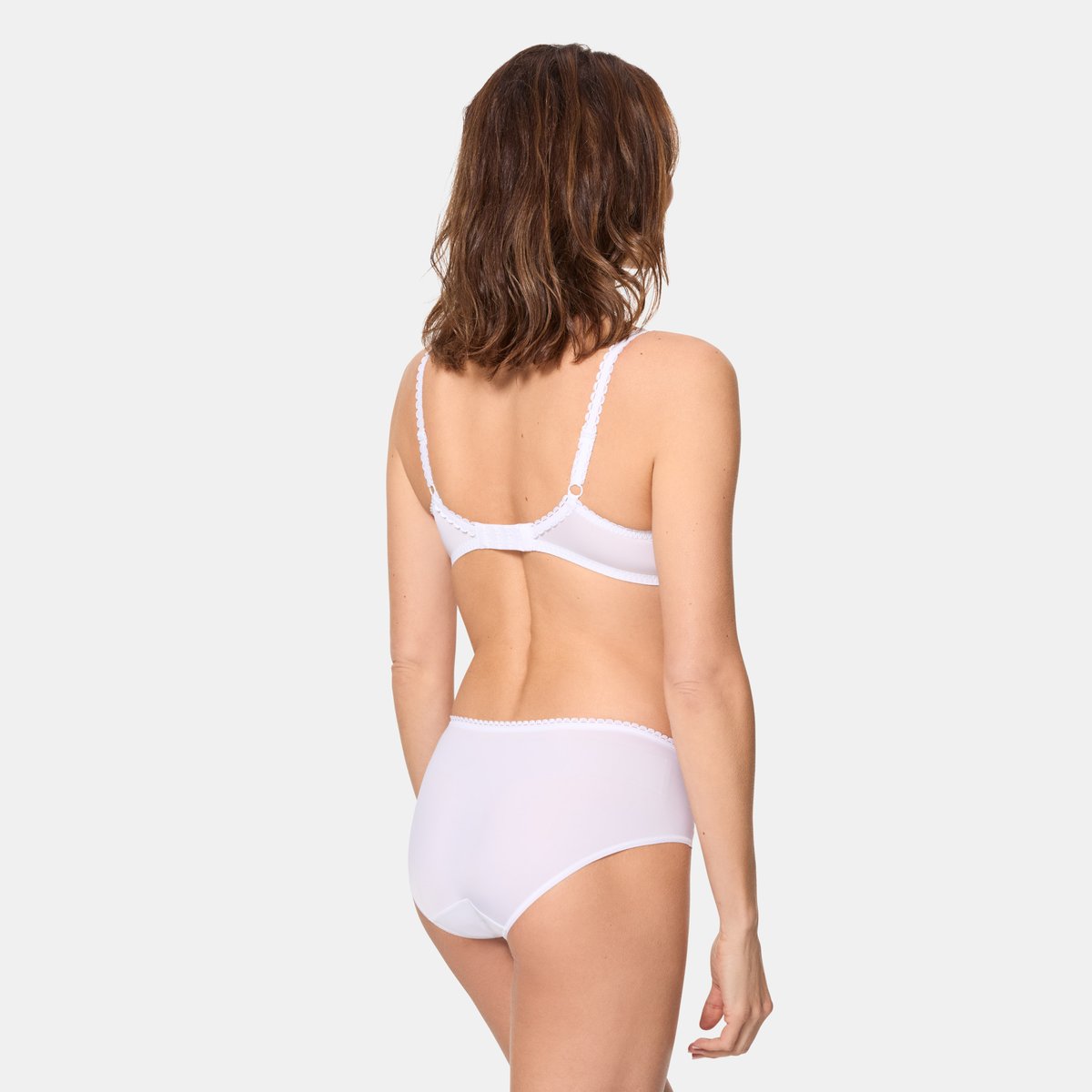 Soutien-gorge emboîtant avec armatures Flower Elegance Micro blanc, PLAYTEX