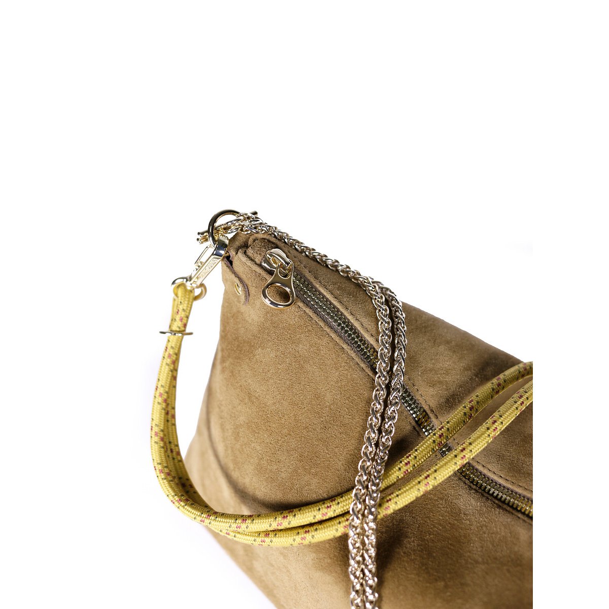 Sac en cuir suède, MALLOW sepia, CRAIE STUDIO