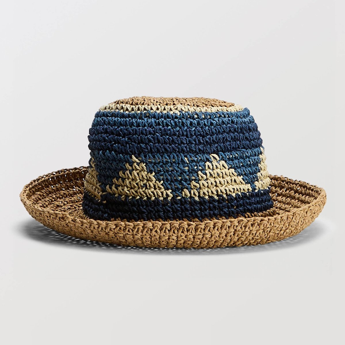 Chapeau cloche à rayures bel air, MONOPRIX