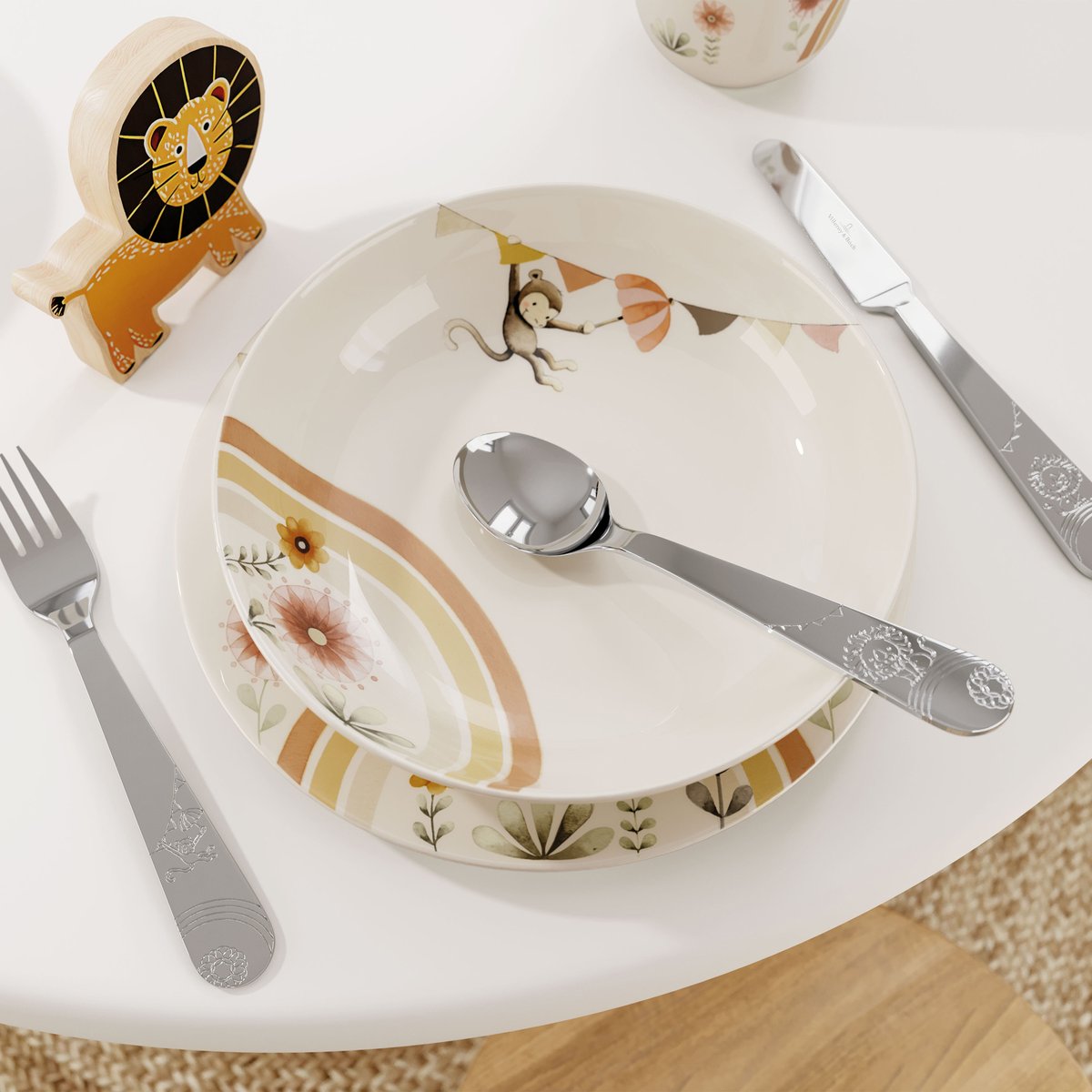 Assiette Creuse Pour Enfant BOHO KIDS beige, VILLEROY & BOCH