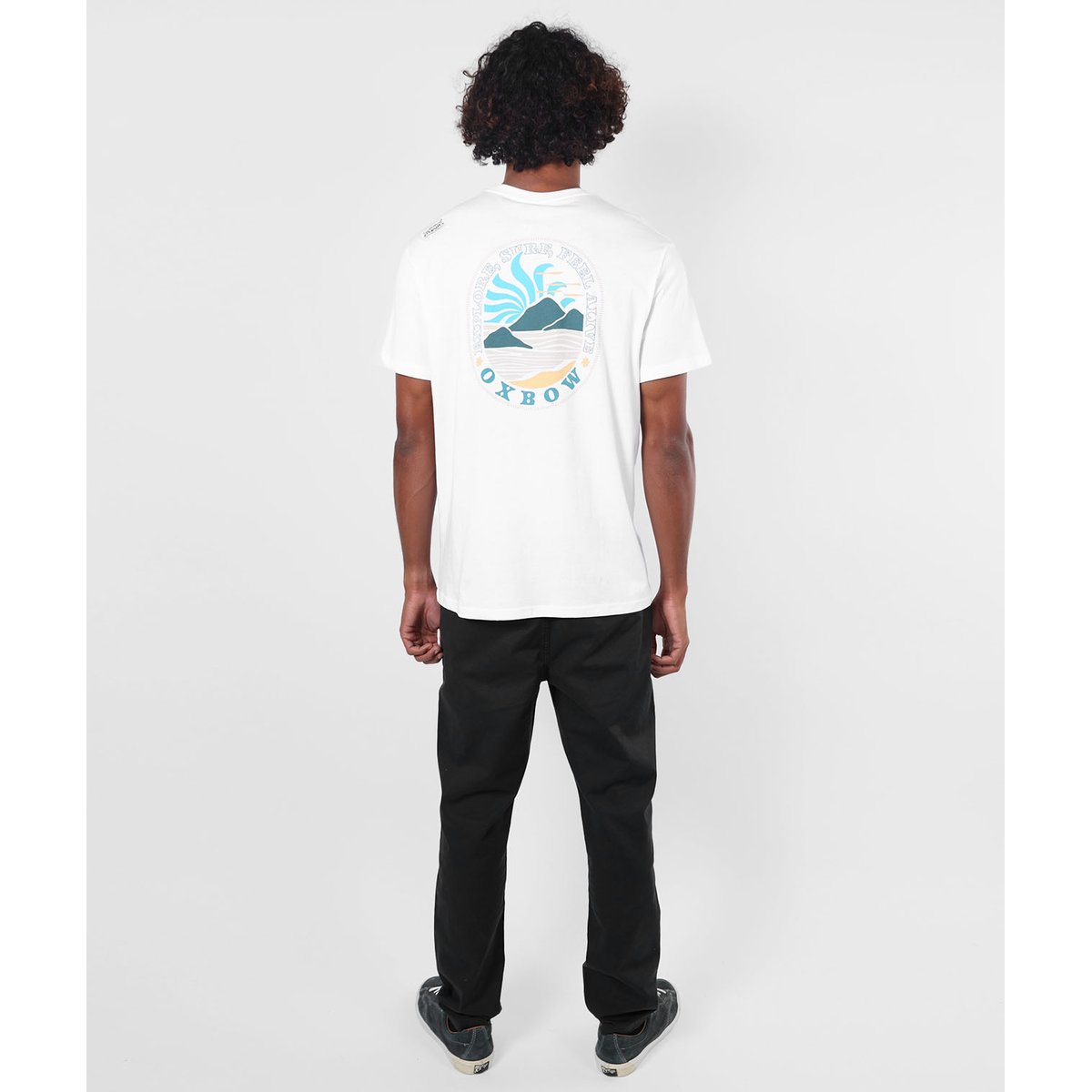 Tee-shirt manches courtes UNFADING white, OXBOW
