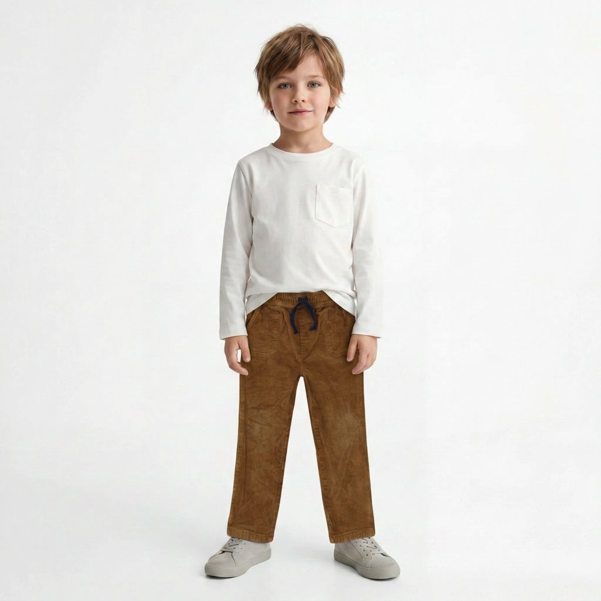 Pantalon  - Très bon état marron, PETIT BATEAU