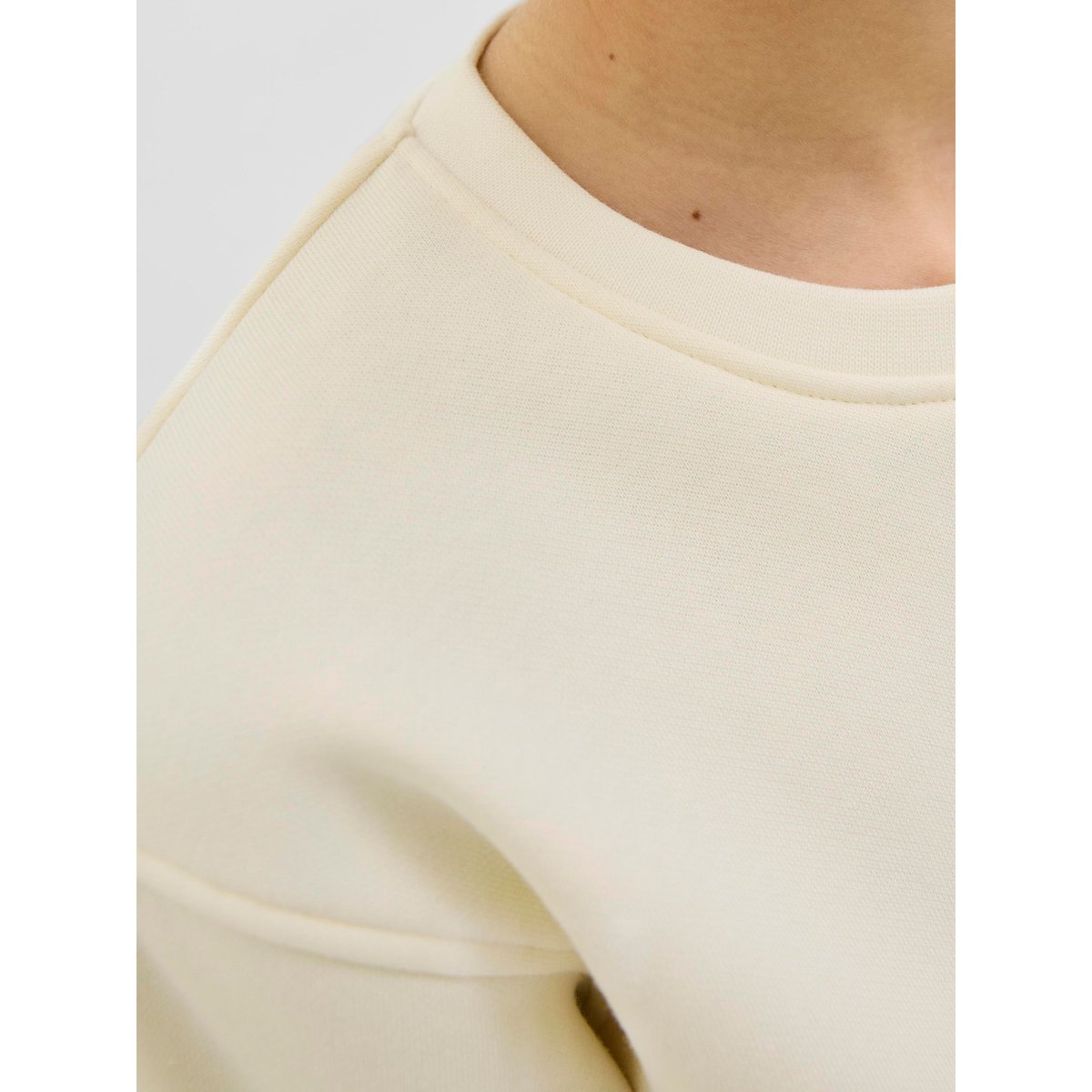 Sweat-Shirt jaune - sweet corn 1, JACK & JONES JUNIOR