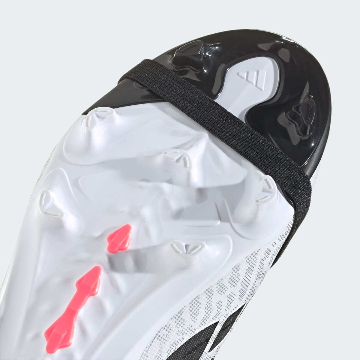 Chaussure De Football Languette Rabattue Predator League Terrain Souple Enfants cloud white / solar turbo / core black, adidas Performance