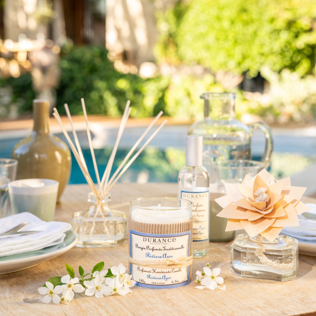 Recharge diffuseur de parfum RIVIERA AZUR couleur unique, DURANCE