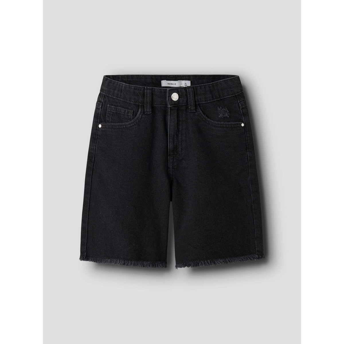 Short long, large black denim, NAME IT