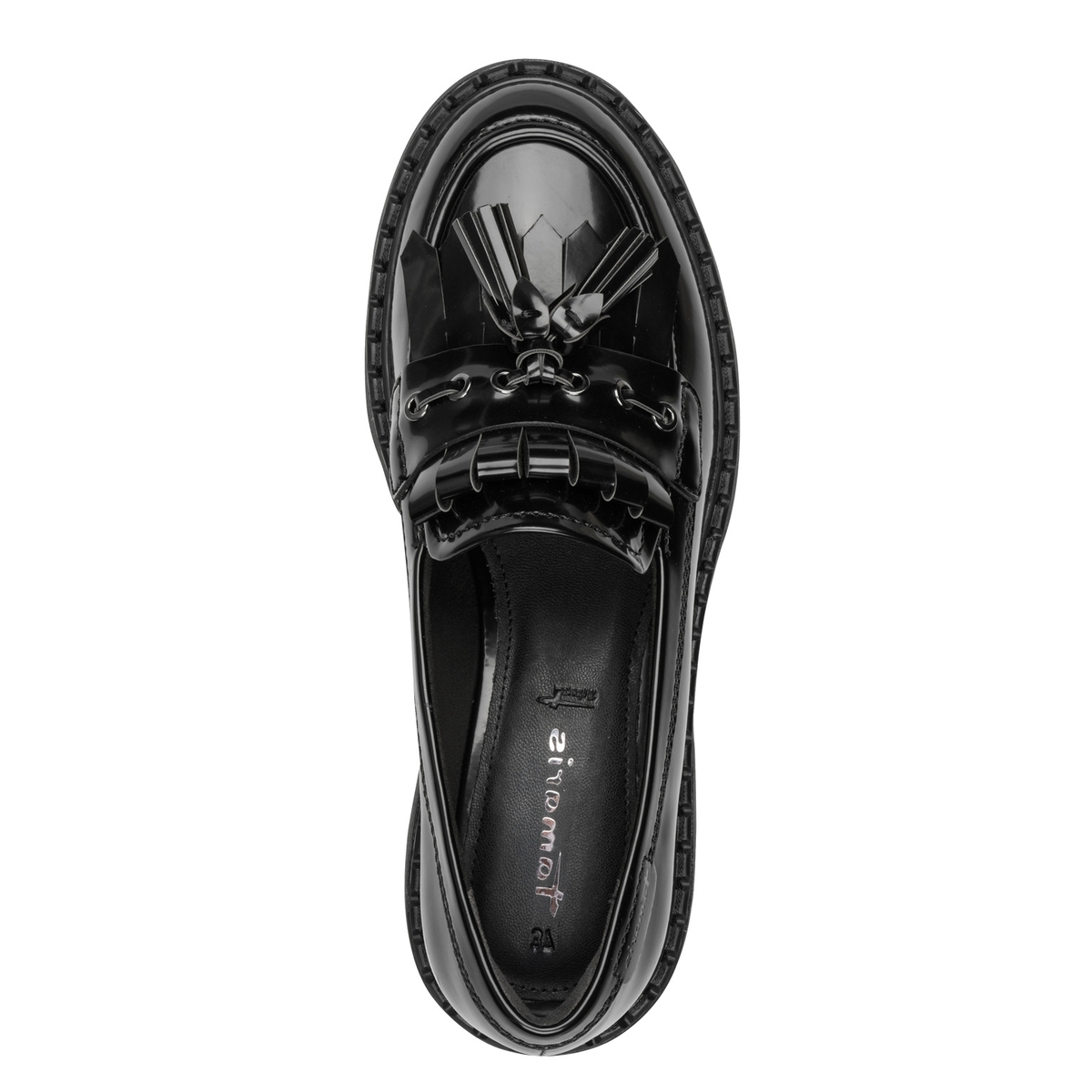 Slipper à talon noir, TAMARIS