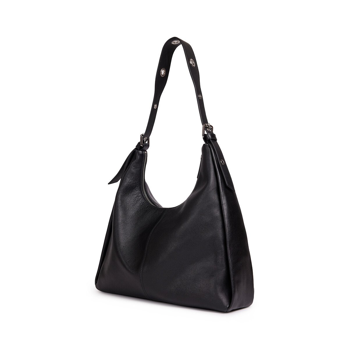 Sac à main en cuir TINA noir, NAT & NIN
