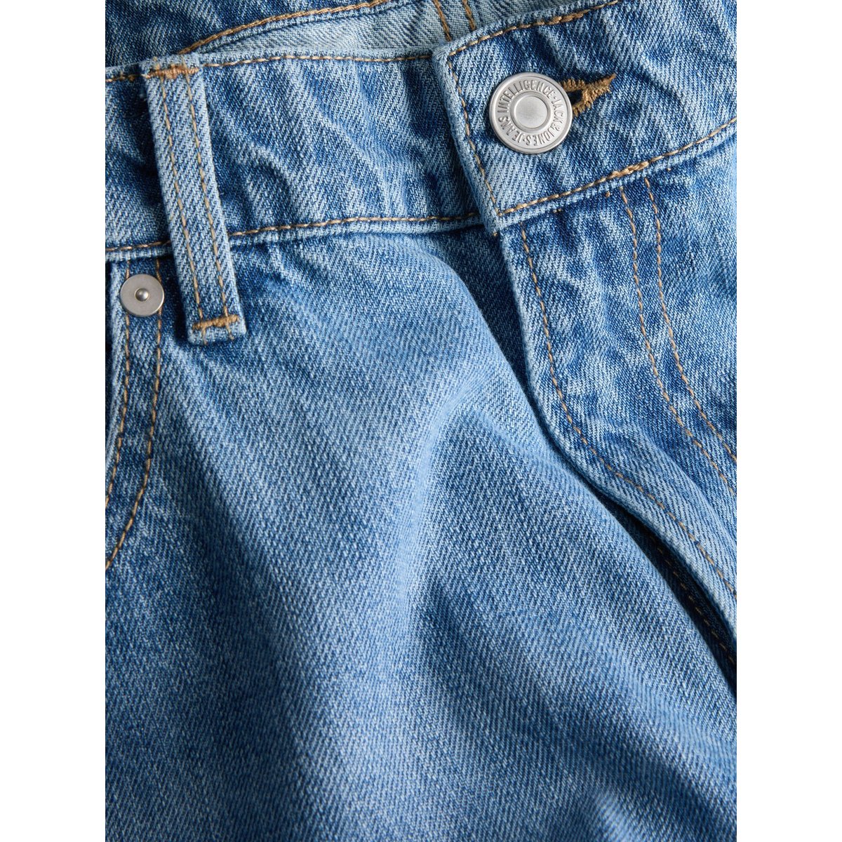 Jean À Coupe Large blue denim, JACK & JONES