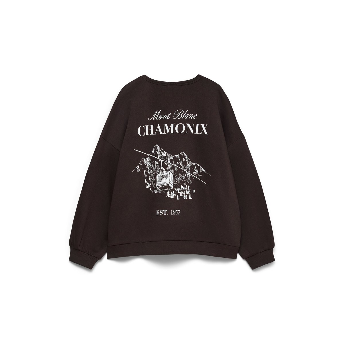 Sweat-Shirt marron - chocolate torte 1, VERO MODA