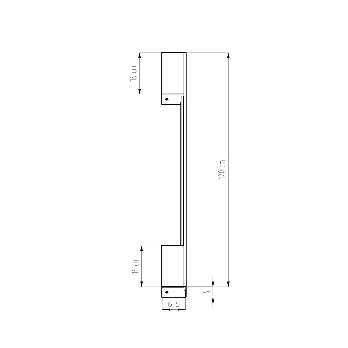 Applique murale Aluminium Blanc LED 1 Sappo blanc, EDEN