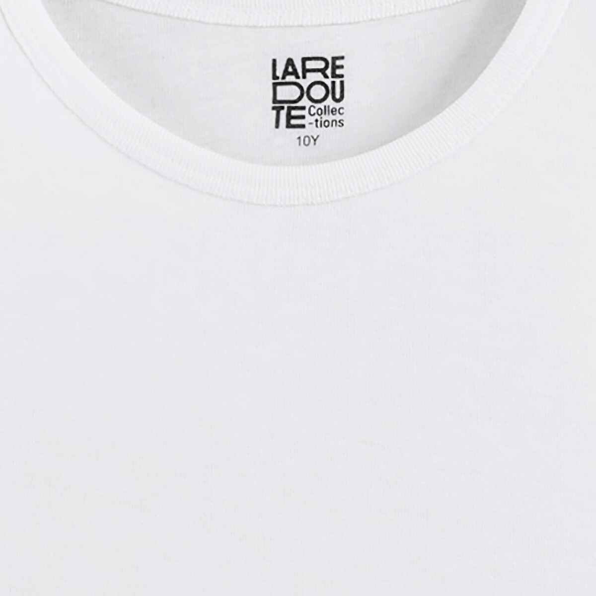 Lot de 3 maillots de corps sans manches blanc + blanc + blanc, LA REDOUTE COLLECTIONS