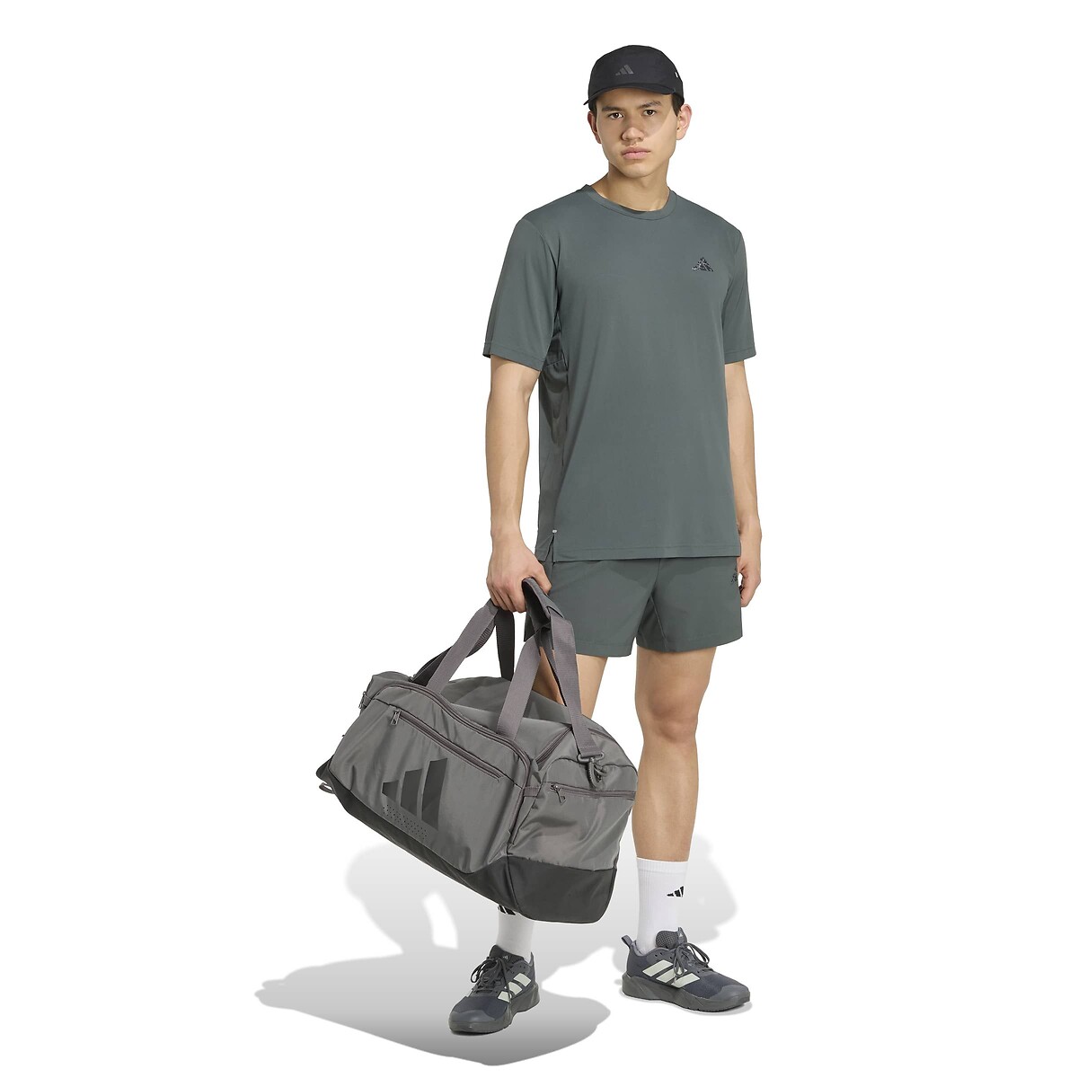 Short de training, WORKOUT ESSENTIALS gris foncé, adidas Performance
