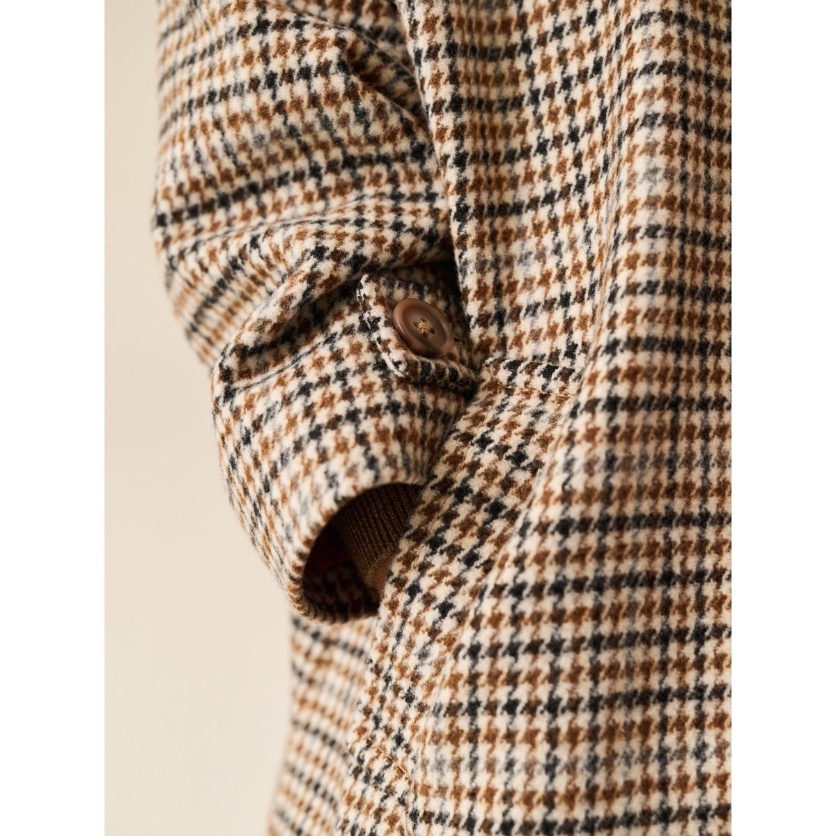 Manteau marron à carreaux, NEXT