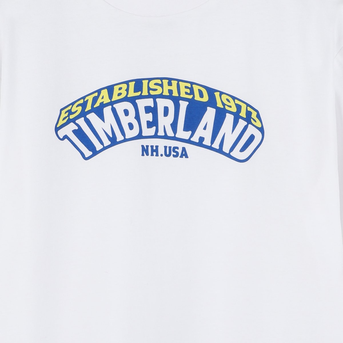 T-shirt avec imprimé 3d blanc, TIMBERLAND