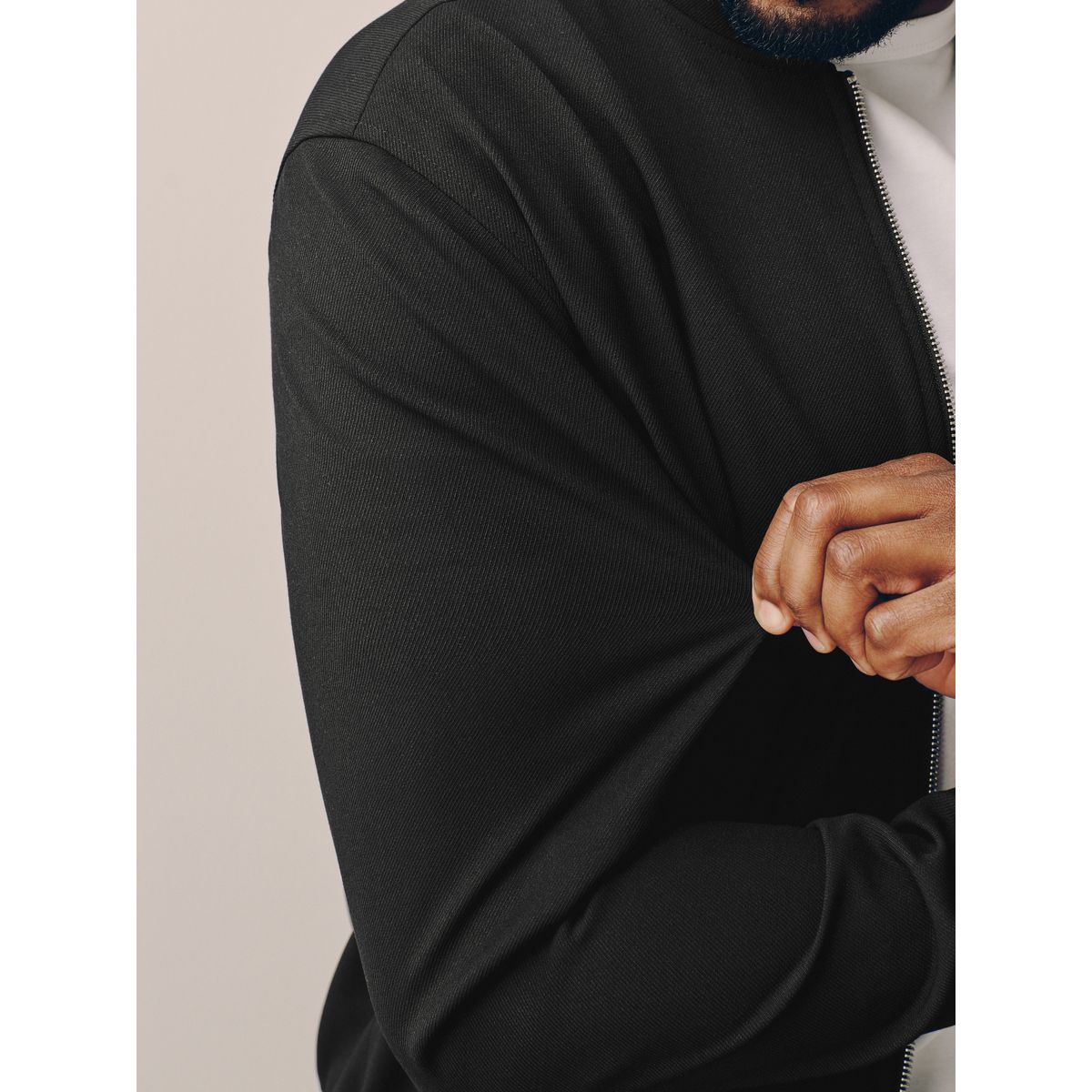 Blouson bomber élégant motionflex noir, NEXT
