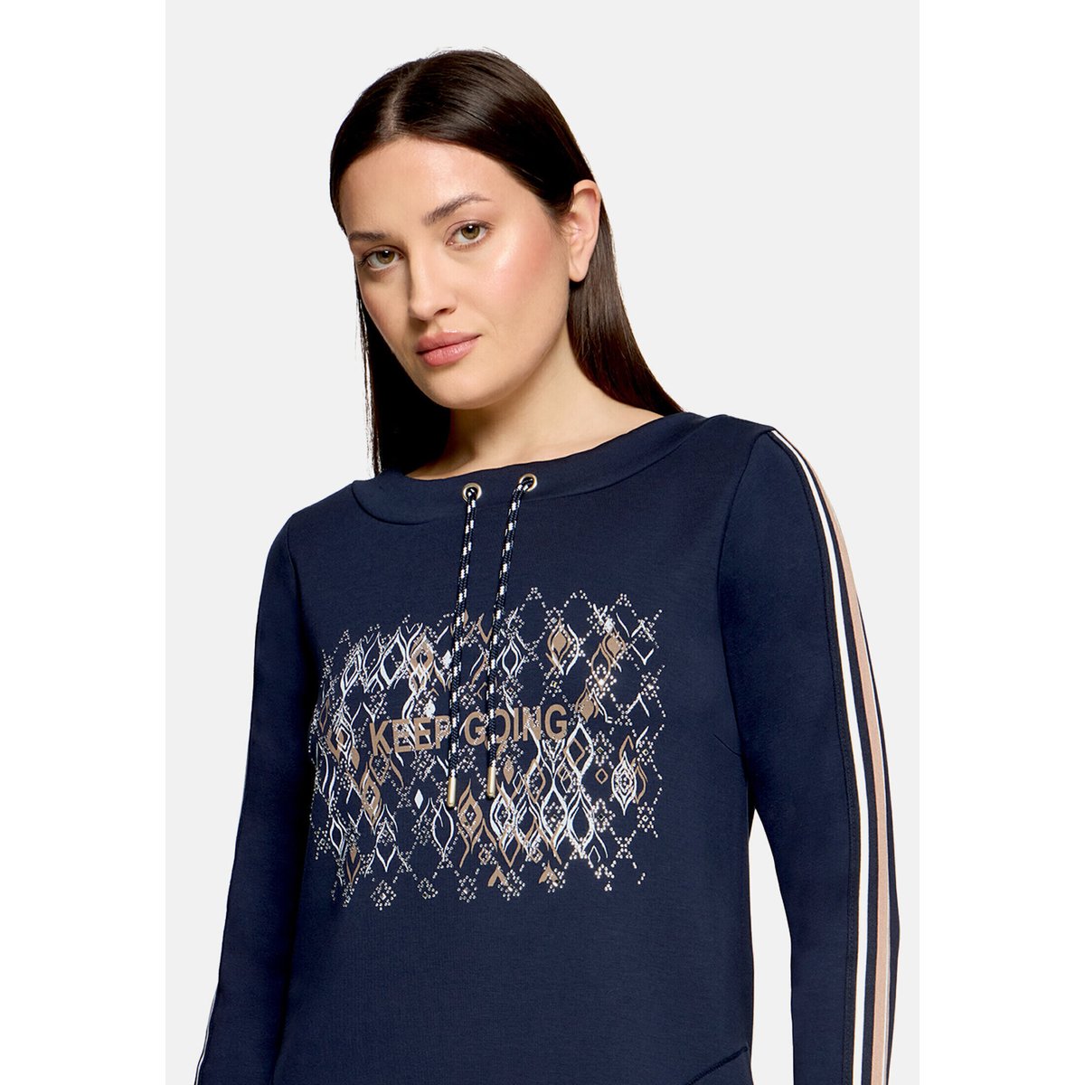 Robe en jersey à manches 3/4 dark sky, BETTY BARCLAY