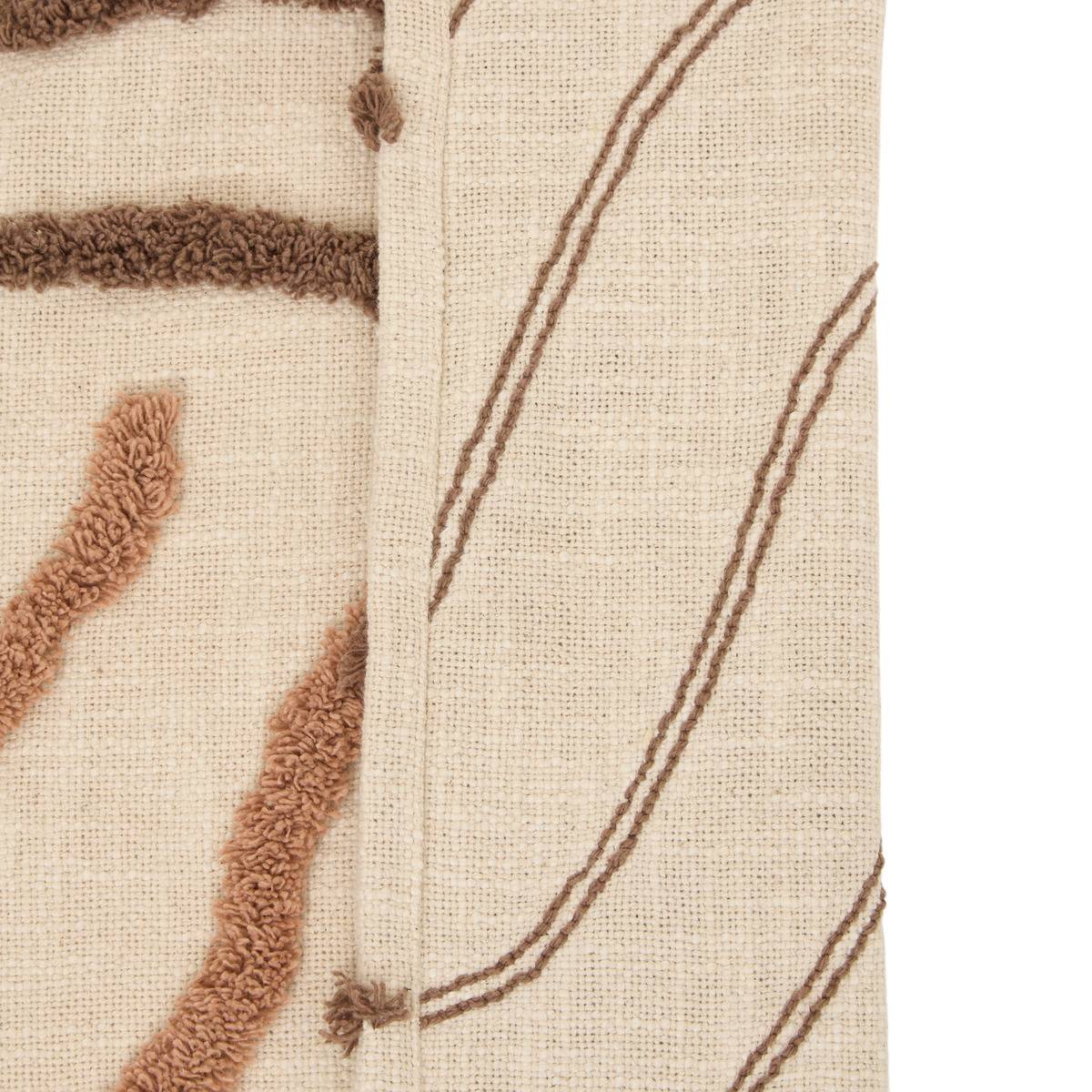 Rideau en coton HAWKI marron tonka, ATMOSPHERA