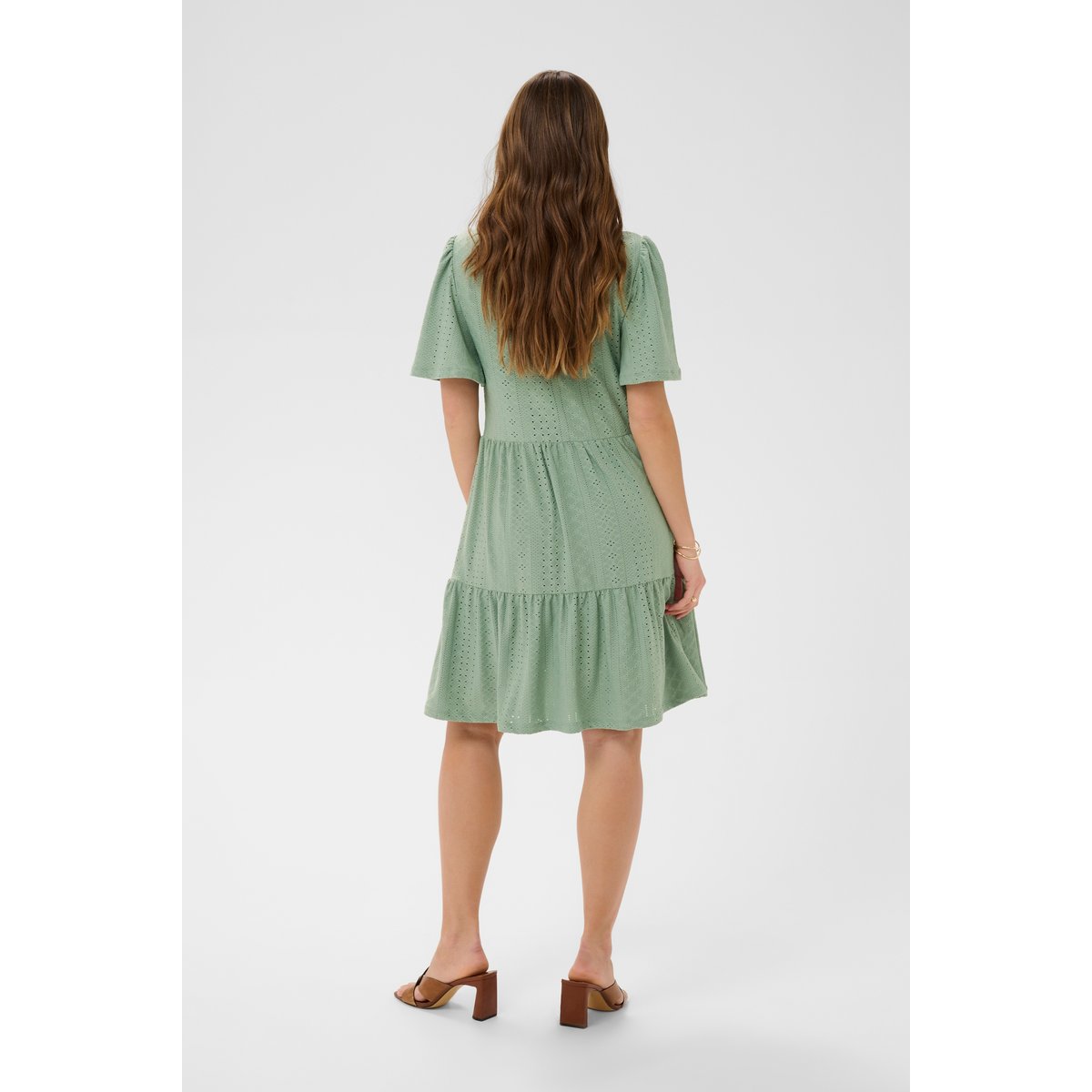 Robe vert green milieu, CREAM