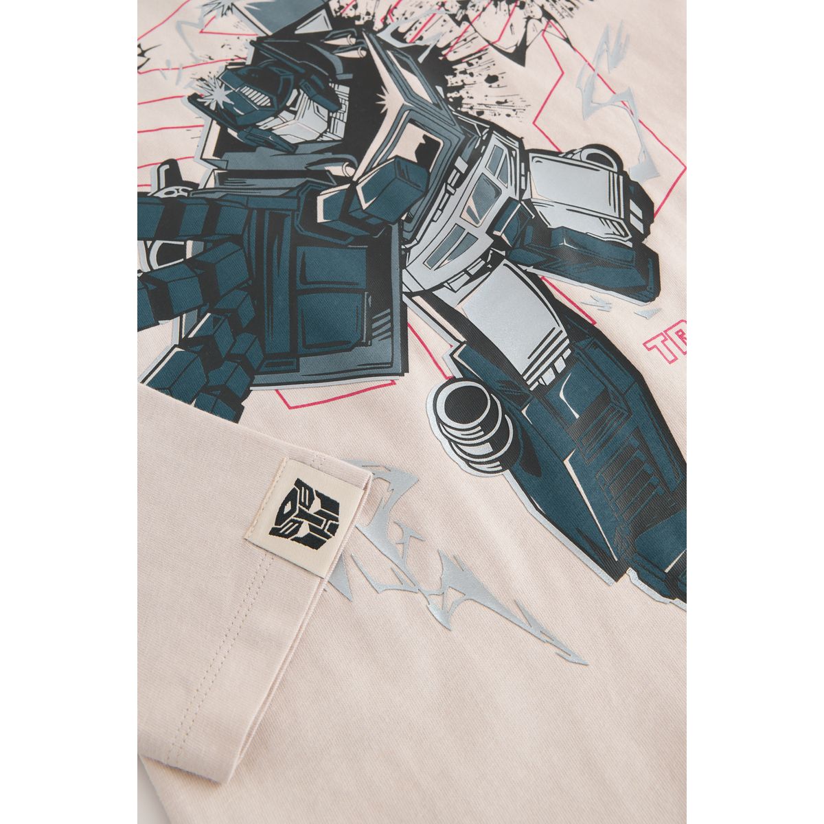 T-shirt à manches longues transformers grège, NEXT