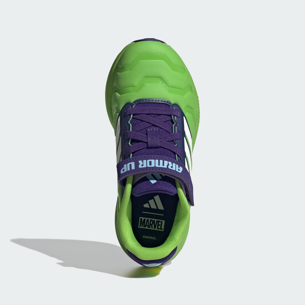 Adidas Iron Hulk Runfalcon 5 Chaussures Enfant Adidas Iron Hulk Runfalcon 5 Chaussures Enfant semi solar green / cloud white / collegiate purple, ADIDAS SPORTSWEAR