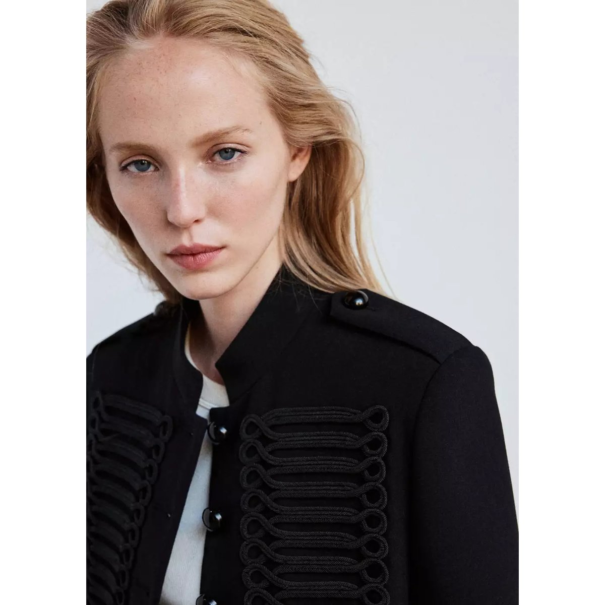 Veste gracia noir, MANGO