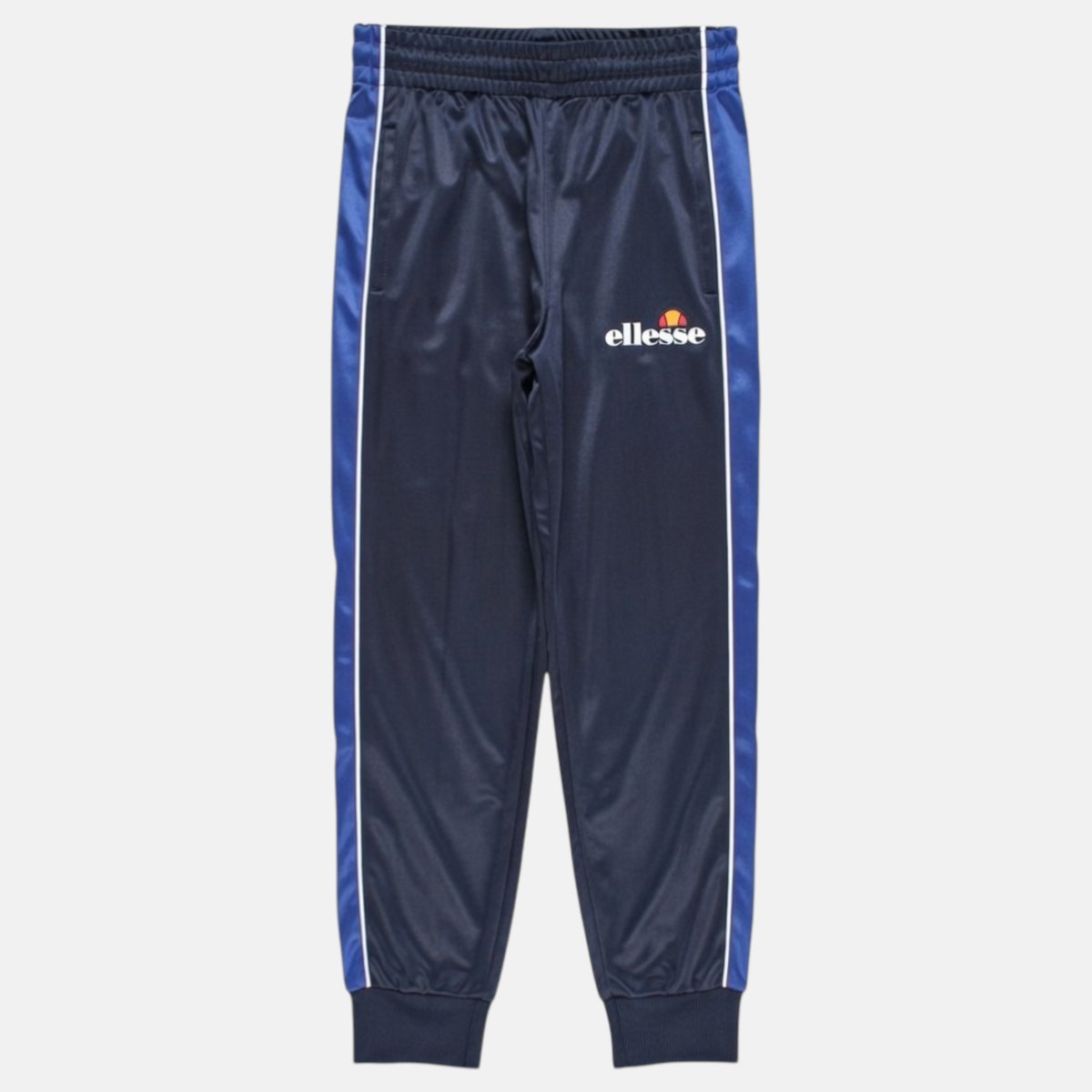 Ensemble veste zippée col montant et pantalon de jogging TRACK bleu marine, ELLESSE