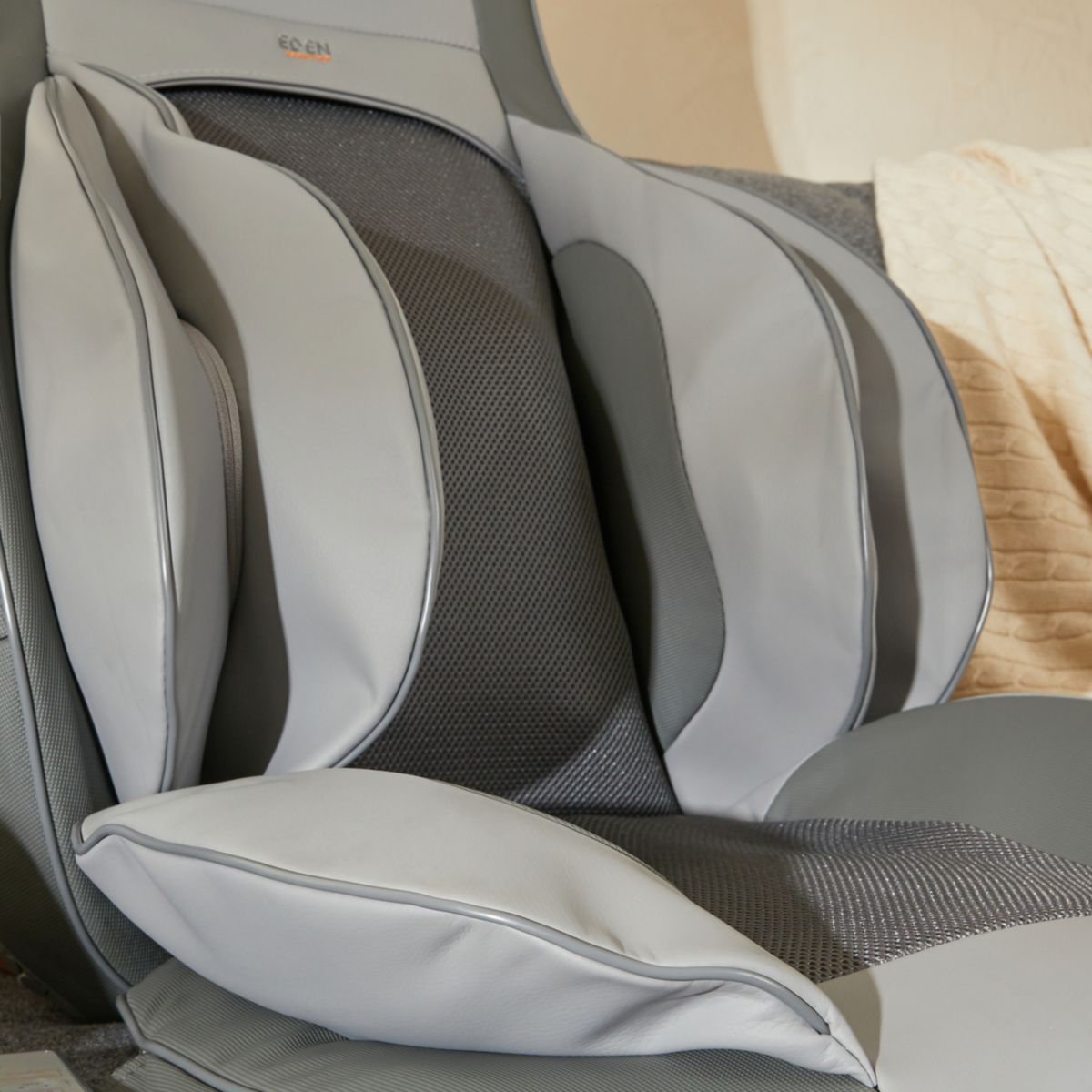 Siège massant chauffant EDM5 Eden prestige gris, ESSENTIEL B
