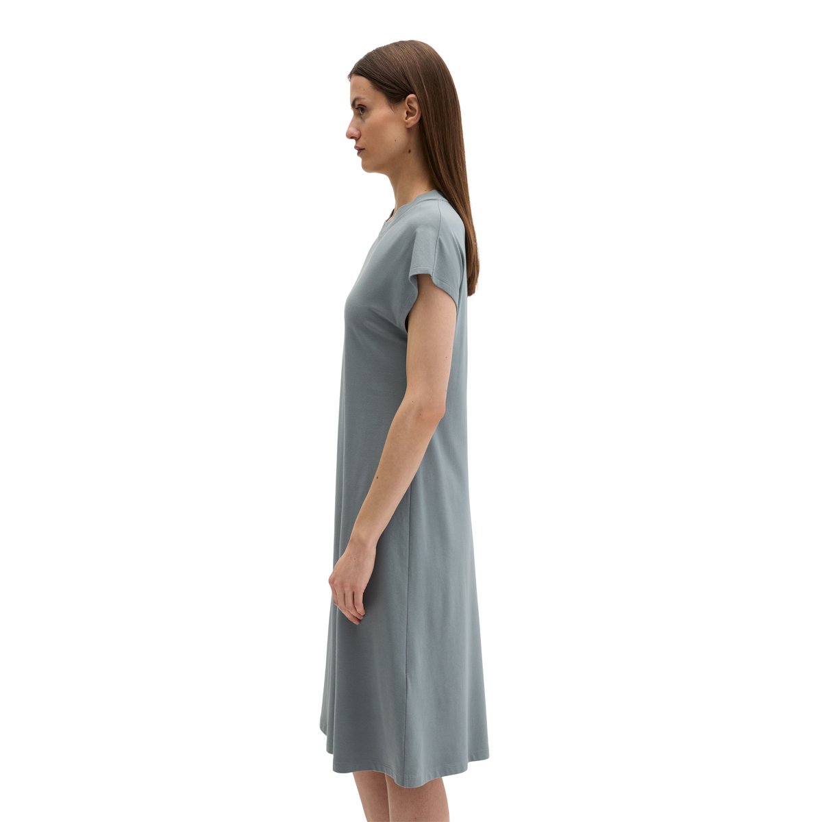 Robe en jersey régulière avec TENCEL™ Modal gris, MARC O'POLO