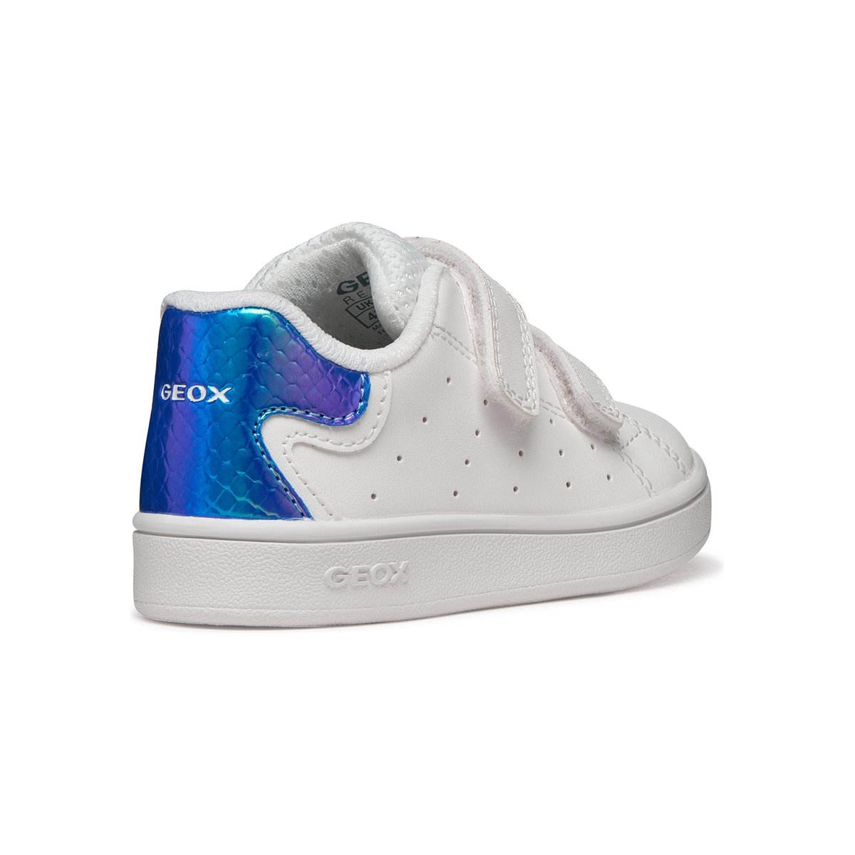 Baskets B ECLYPER blanc/bleu bleuet, GEOX