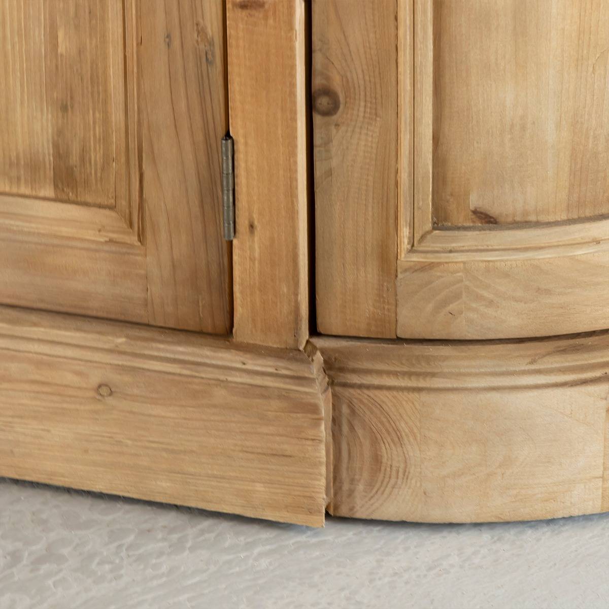 Buffet en bois massif GARANCE bois foncé, MADE IN MEUBLES