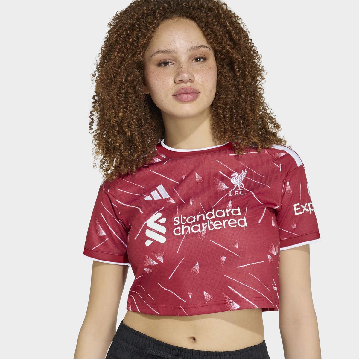 Maillot Crop Top Domicile Liverpool Fc 26/27 Maillot Crop Top Domicile Liverpool Fc 26/27 active maroon, adidas Performance