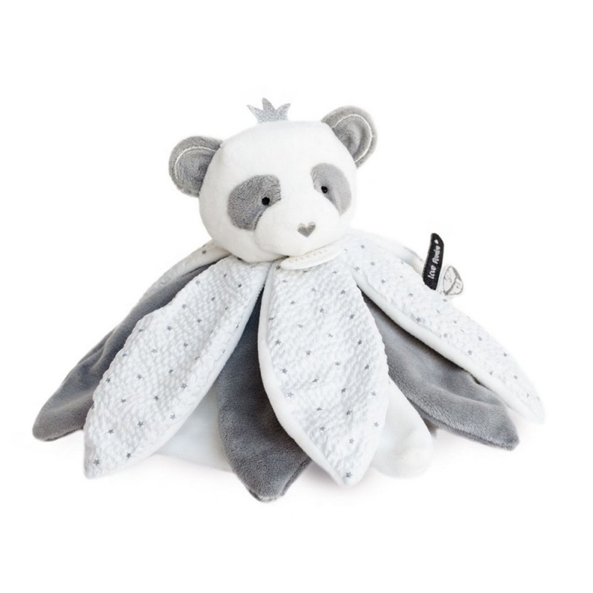 Doudou Panda Pétales Attrape Rêve Dc3548 gris, DOUDOU ET COMPAGNIE