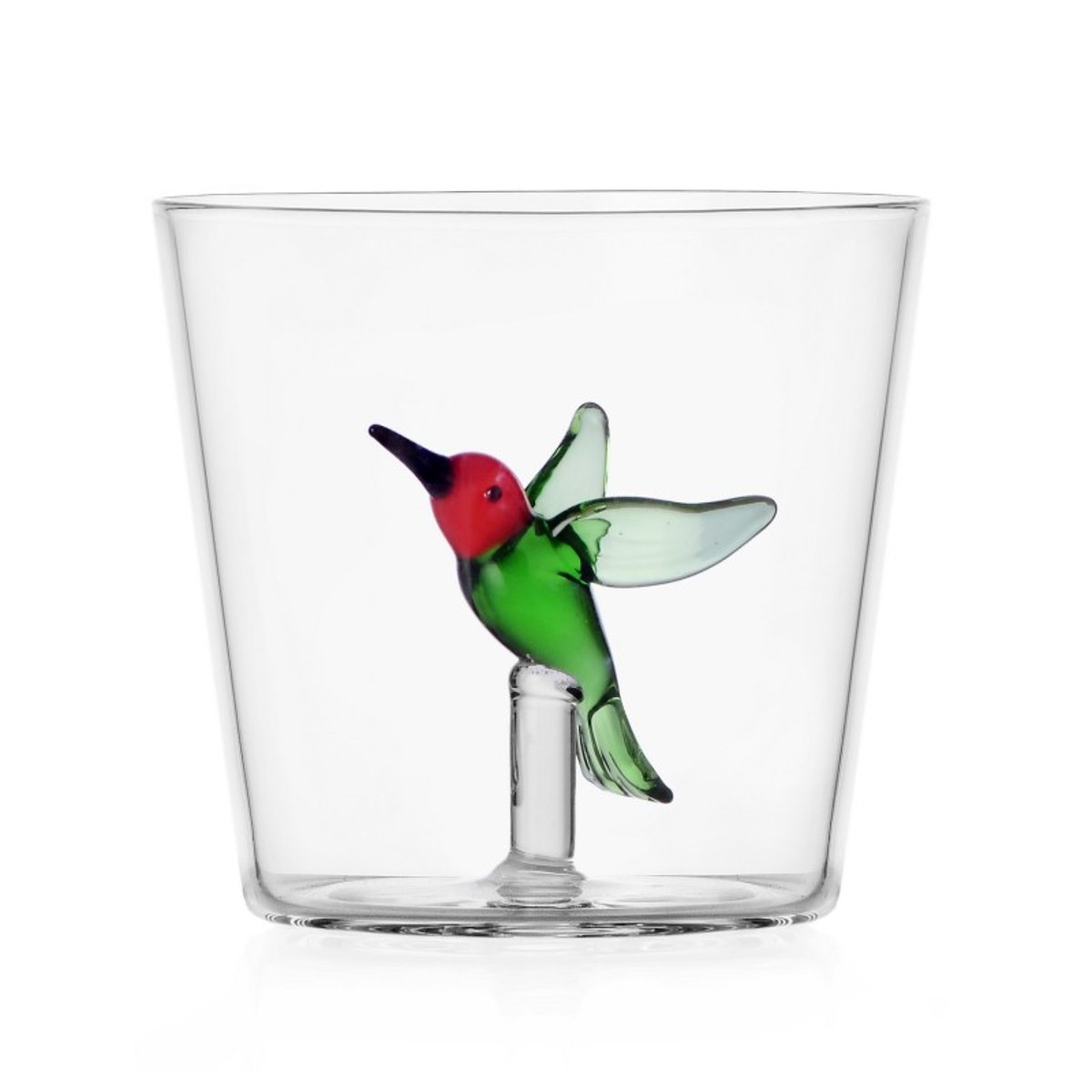 Verre à eau oiseau colibri TALKING TREES multicolore, ICHENDORF