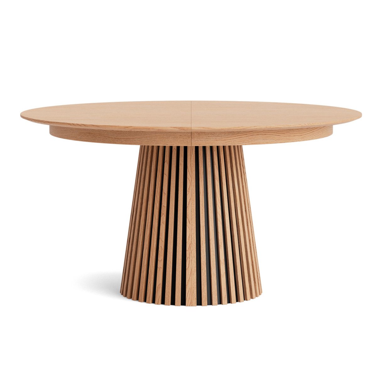 Table à manger ronde extensible bois 6-10pl, FREYA bois, BEST MOBILIER