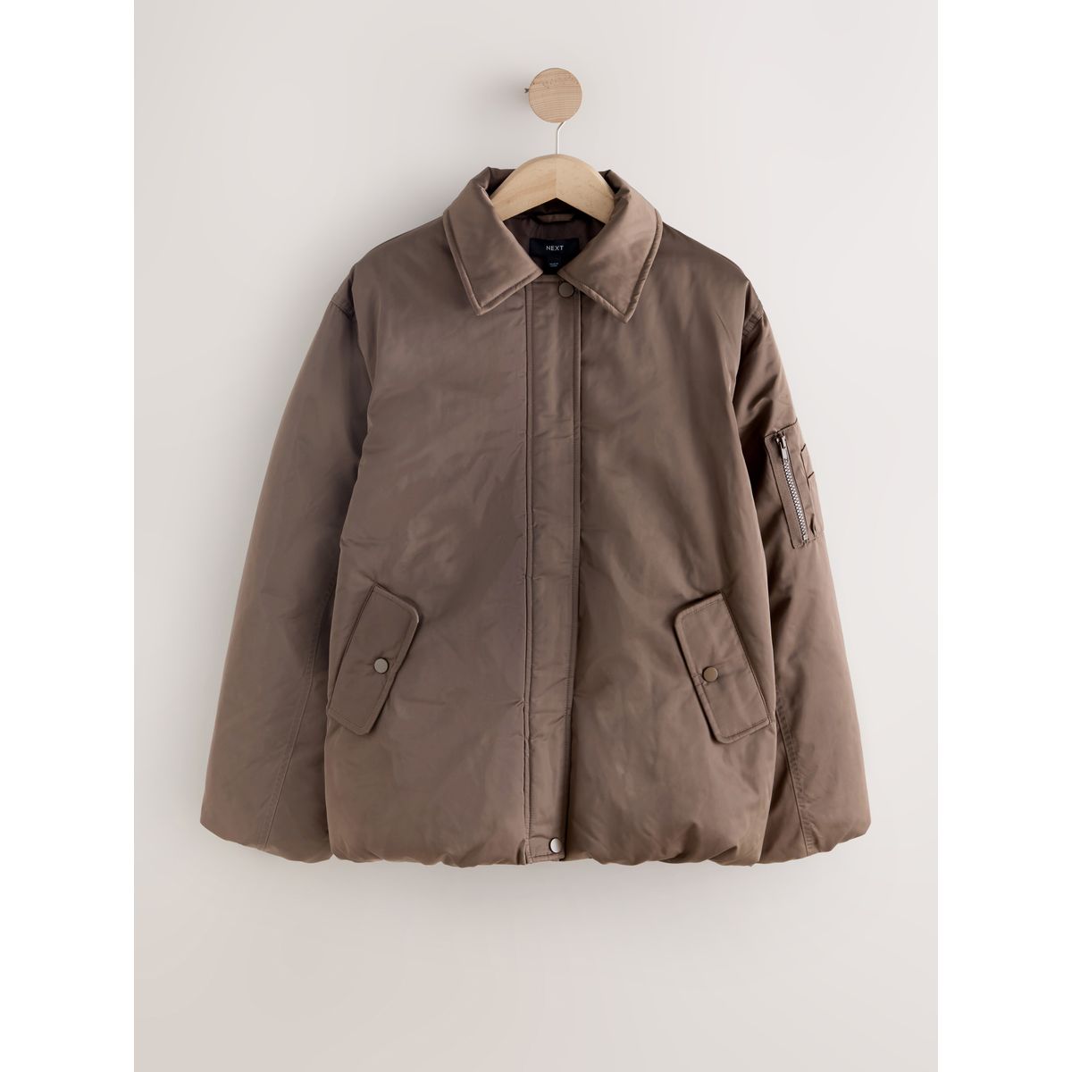 Blouson imperméable marron chocolat, NEXT