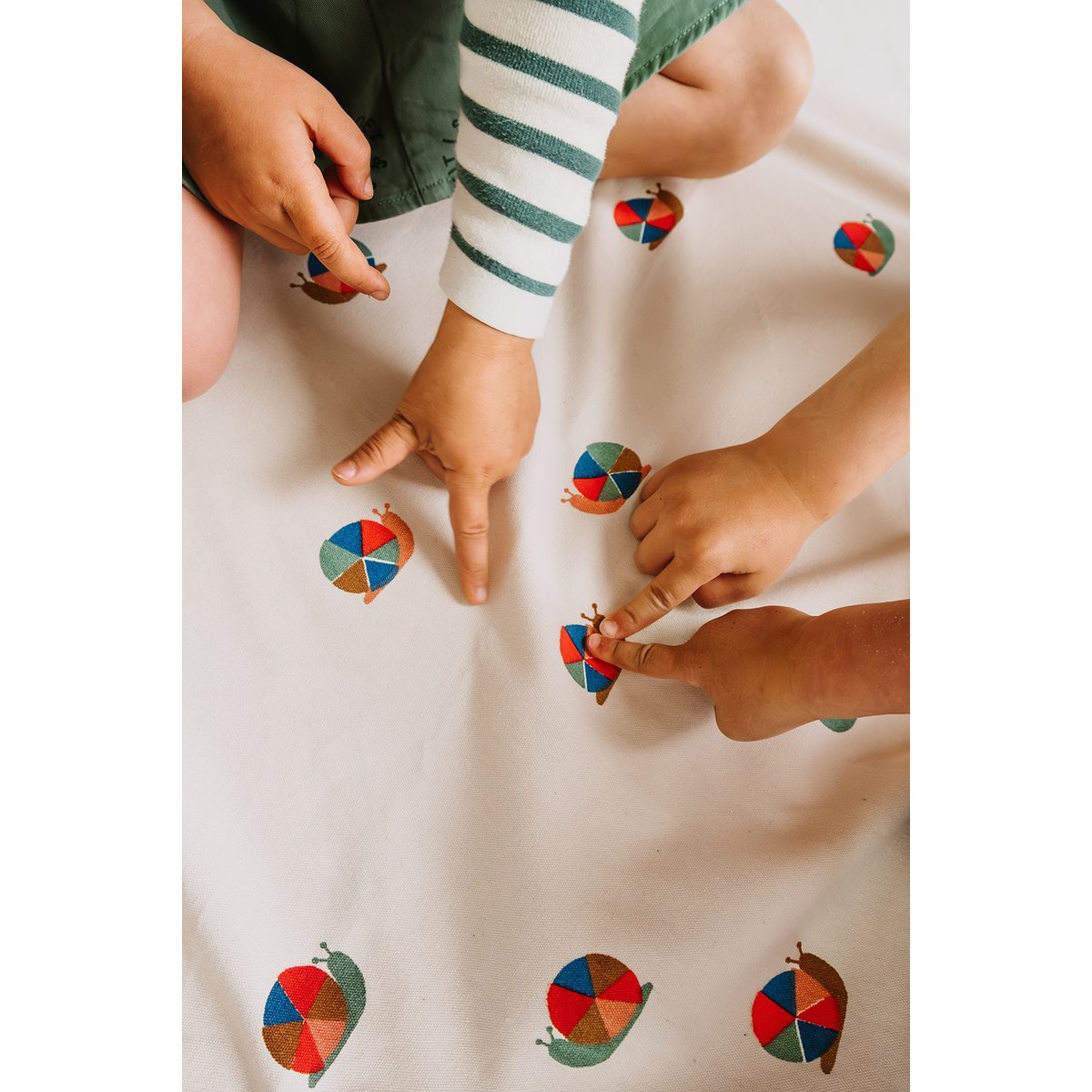 play&go - tapis de jeu & sac à jouets - snail multicolor, PLAY ET GO
